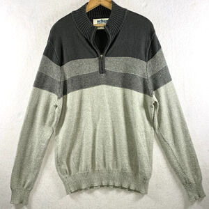 Urban Pipeline Mens Lightweight Sweater Sz L Gray‎ Y2K Grunge Skate Preppy Soft
